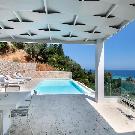 Willa Ouranos - Luxurius Modern Pool, Close To The Agios Ioannis (Lefkada)